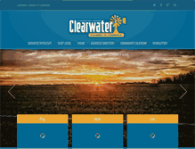 Tablet Screenshot of clearwaterkschamber.com